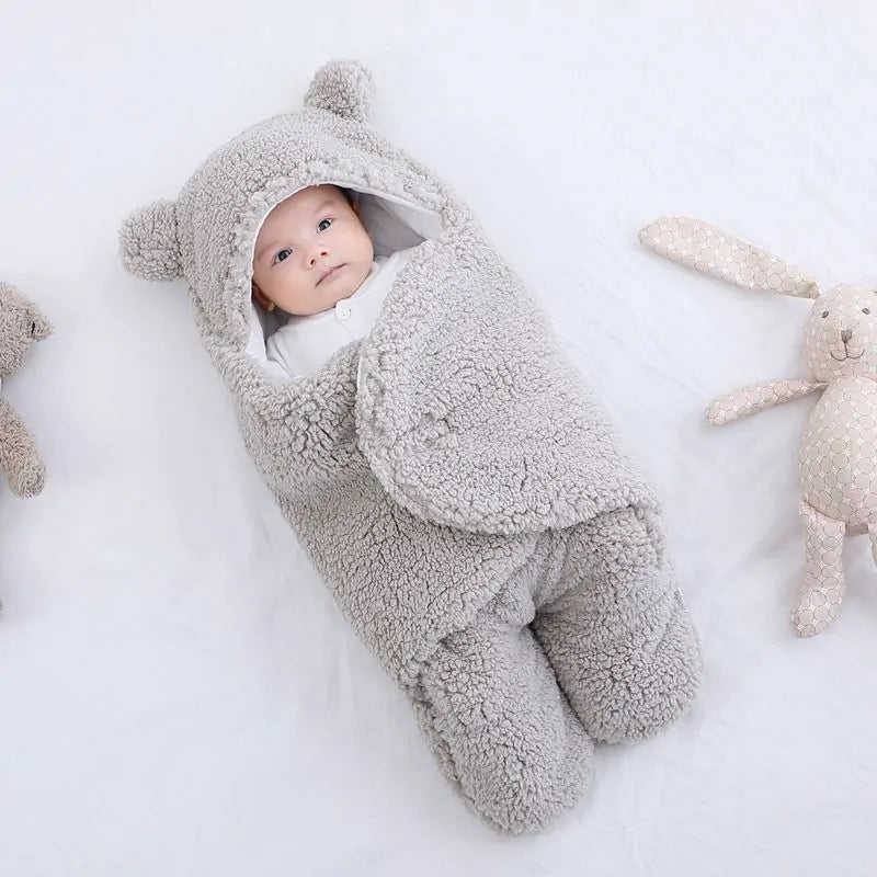 Bear Ears Baby Sleeping Bag