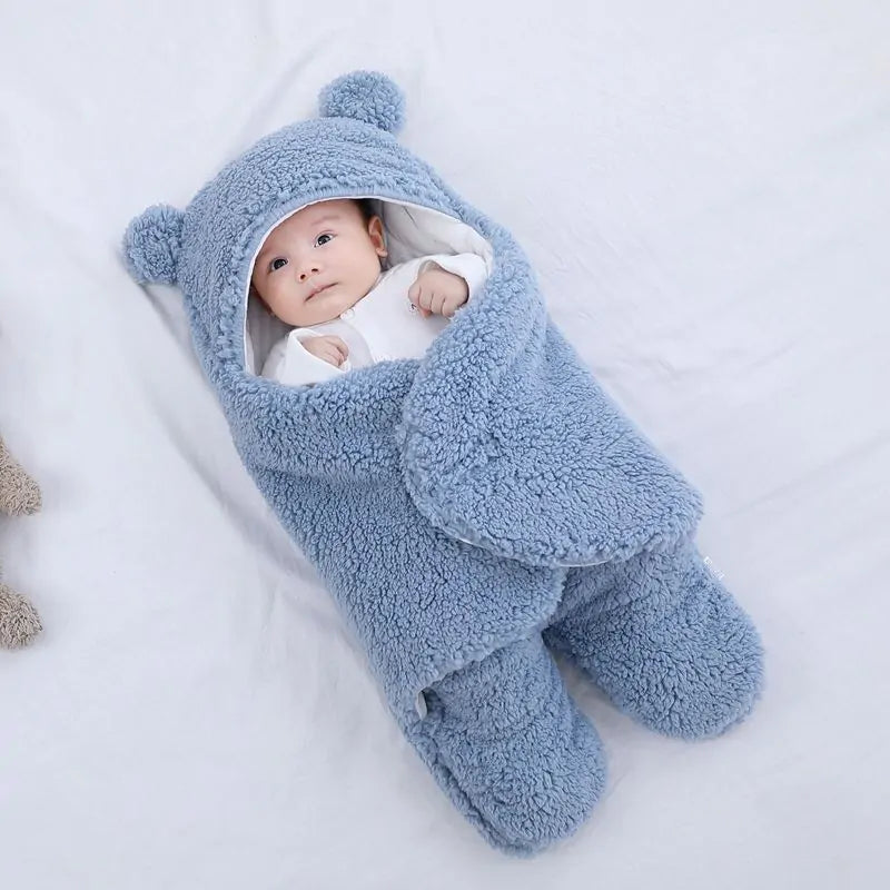 Bear Ears Baby Sleeping Bag