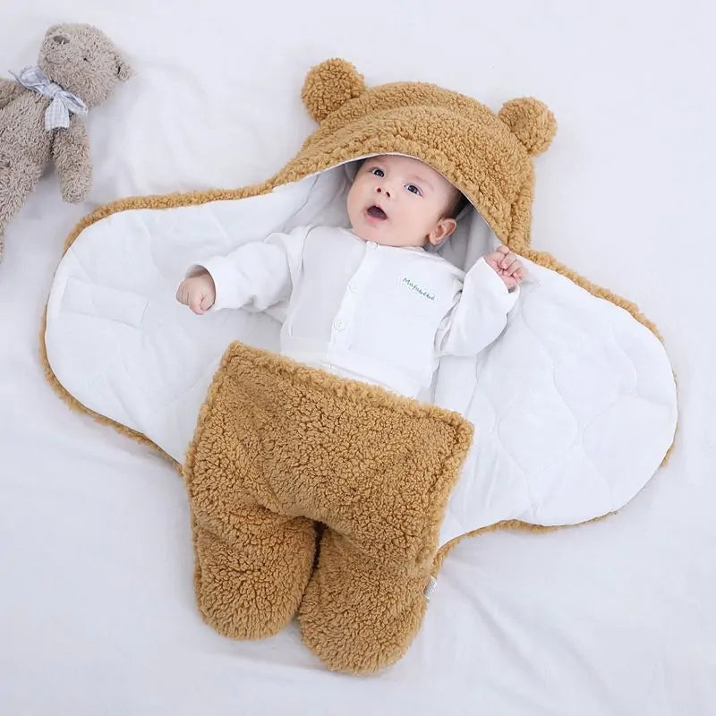 Bear Ears Baby Sleeping Bag