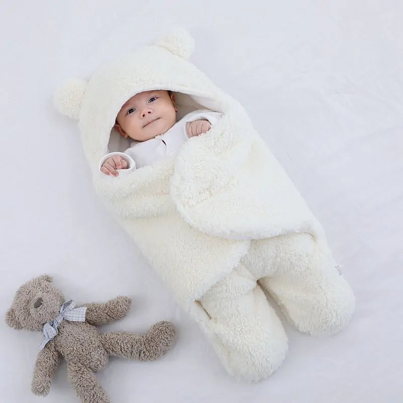 Bear Ears Baby Sleeping Bag