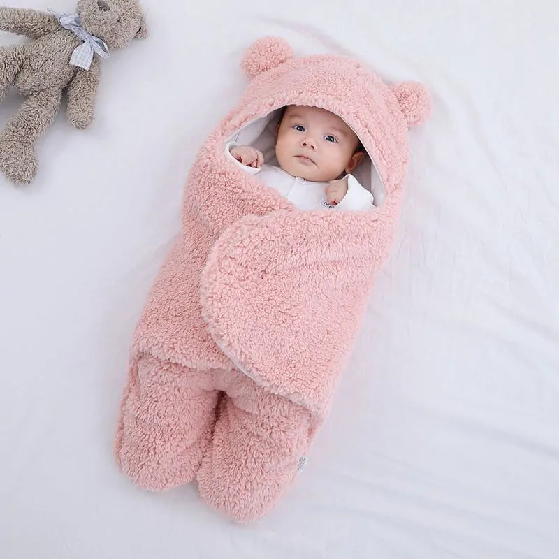 Bear Ears Baby Sleeping Bag